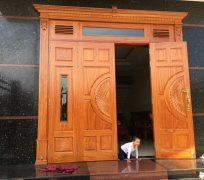 Cửa gỗ gõ nam phi 001