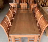 Bộ bàn ăn 6 ghế Sồi nga
