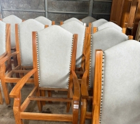 GHẾ GÕ BỌC NỆM