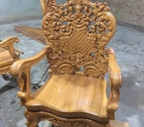 Ghế Lui Có tay mặt 4cm gõ