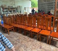 Ghế hội trường gỗ tự nhiên