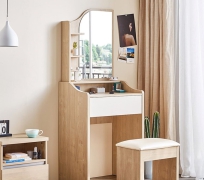 BÀN TRANG ĐIỂM VÂN GỖ 02