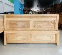 Giường ngủ gỗ Sồi 1M6