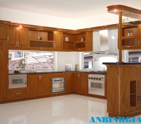 Kệ bếp gỗ 006