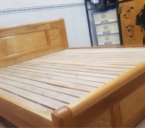 GIƯỜNG GÕ 1M6 (HÌNH CHỤP THẬT)