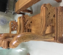 Triện 10 Nghê gỗ gõ