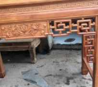 BÀN CÚNG SEN ĐÔI GÕ SIZE 127CM
