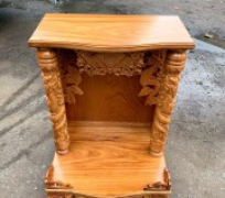 Bàn thờ ông địa 60cm gõ Nam Phi