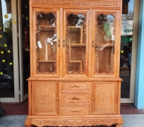 TỦ RƯỢU 1m6  *2m1 GÕ ĐỎ NAM PHI