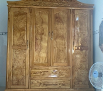 TỦ AÓ 2M GÕ ĐỎ NAM PHI 100% HÀNG ĐẸP