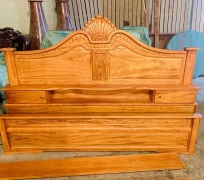 GIƯỜNG ỐC SÊN GÕ 1,.6M *2M