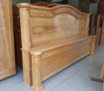 GIƯỜNG nGỦ GỖ GÕ 1M6