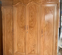 TỦ ÁO GÕ TÂN CỔ ĐIỂN 2M
