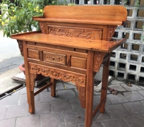 BÀN CÚNG TRÀM 2 TẦNG 127CM
