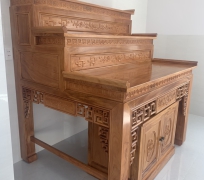 Bàn Cúng 3 tấng cao gỗ gõ( hàng kỹ xưởng làm)
