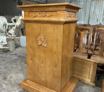 BỤC GIẢNG GỖ GÕ 01