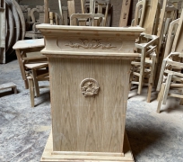 BỤC GIẢNG GỖ GÕ 01