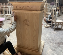 BỤC GIẢNG GỖ GÕ 01