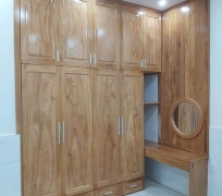 TỦ ÁO GỖ SỒI 02