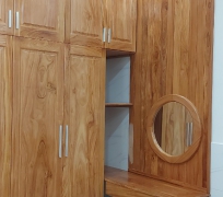 TỦ ÁO GỖ SỒI 02
