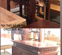 BỘ BÀN CÚNG GỖ LIM ( GIÁ RẺ, HÌNH THẬT TẠI XƯỞNG)