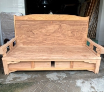 TRƯỜNG KỈ ( Giường gấp) GÕ 1M2 GIÁ RẺ TẠI XƯỞNG