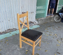 GHẾ SỒI MỸ BỌC NỆM ( SALE SALE) HÀNG MỚI, GIÁ RẺ , CHẤT GỖ TỐT