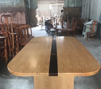 BÀN HỌP HỘI TRƯỜNG GÕ 2M1*1M2 ( HÌNH ẢNH THỰC TẾ)