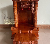 BÀN THỜ ÔNG ĐỊA 68CM*48 cm XOAN 01