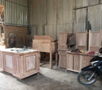 BÀN LÀM VIỆC GÕ 1M6 02
