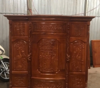 TỦ THỜ CHẠM GIẢ CĂM