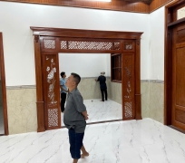 KHUNG PHÒNG THỜ GỖ GÕ