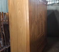 TỦ ÁO 2M4 GỖ GÕ