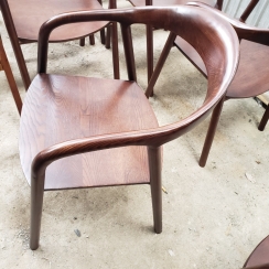 Ghế gỗ walnut 002