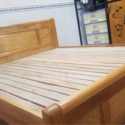 GIƯỜNG GÕ 1M6 (HÌNH CHỤP THẬT)