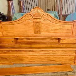 GIƯỜNG ỐC SÊN GÕ 1,.6M *2M