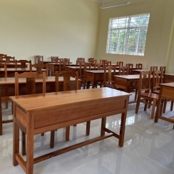 BÀN HỌC SINH 2 GHẾ TRÀM  03