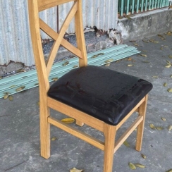 GHẾ SỒI MỸ BỌC NỆM ( SALE SALE) HÀNG MỚI, GIÁ RẺ , CHẤT GỖ TỐT