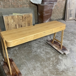 BÀN TRANG ĐIỂM GÕ 1M1 ( Hình chụp thật tại xưởng)