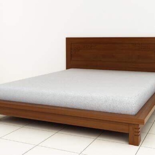 Giường Nhật  1m6 gõ nam phi