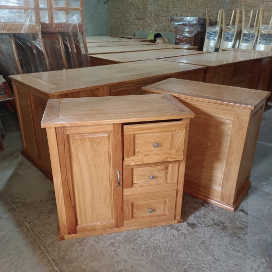 TỦ GÕ 80CM ( Hình thật tại xưởng)