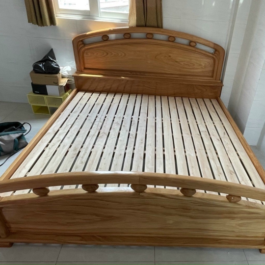 GIƯỜNG GỖ GÕ 04