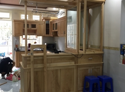 Công trình nội thất phòng bếp ở Đồng Nai